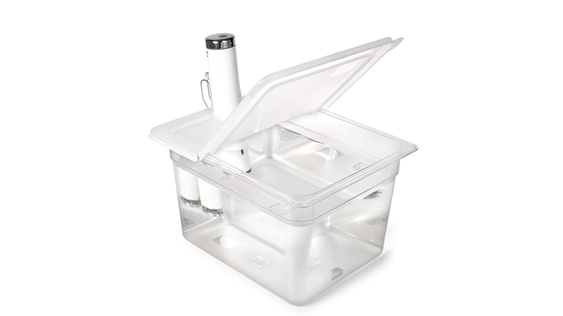 Everie 12 Quart Sous Vide Container with Collapsable Lid